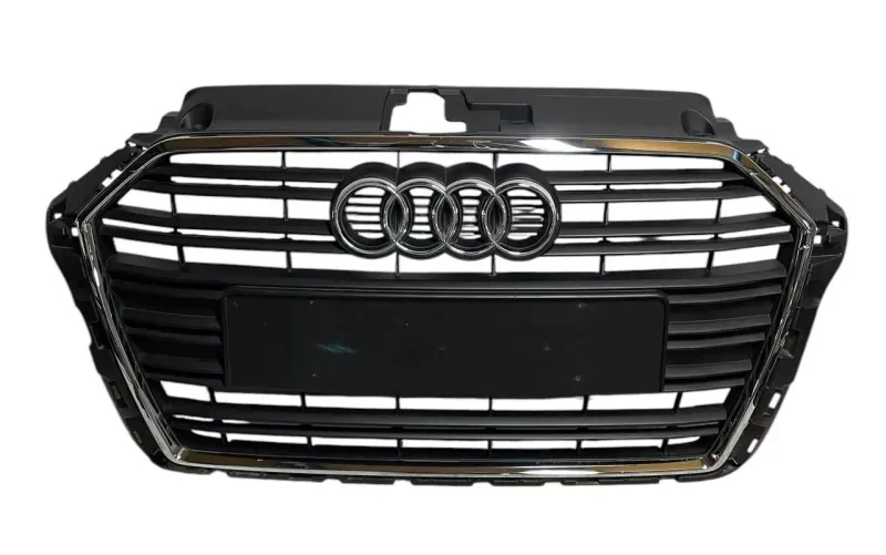 MODANATURA GRIGLIA RADIATORE PARAURTI ANT. AUDI A3 RESTYLING 2018 - 8V3853651AA