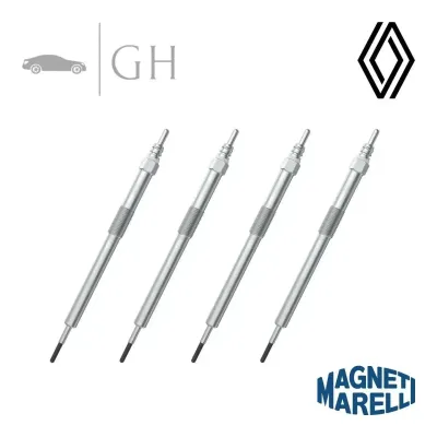MAGNETI MARELLI - KIT CANDELETTE PRERISCALDAMENTO ACCENSIONE RENAULT MEGANE 2.0 D - 062900111304