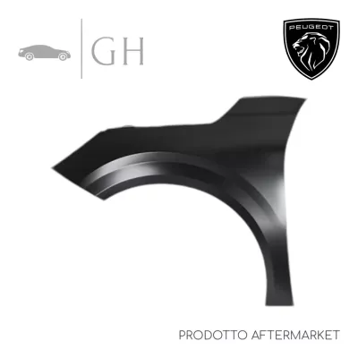 PARAFANGO ANTERIORE SINISTRO PEUGEOT 208 (II) 2022 SENZA FORI - 9823208480