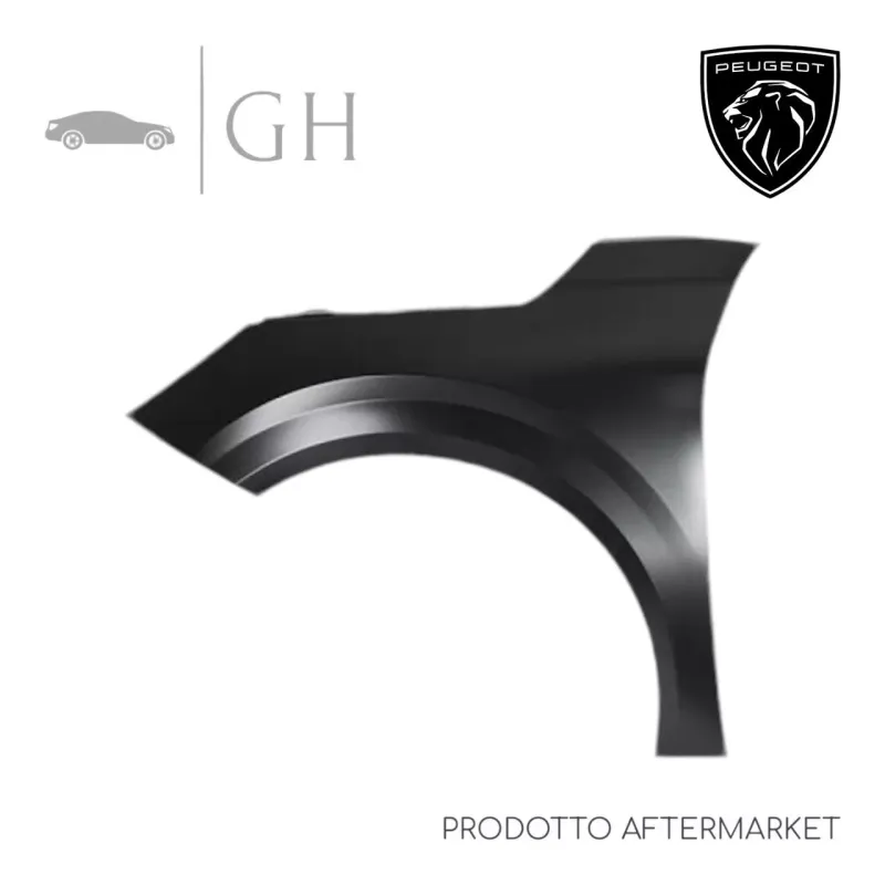 PARAFANGO ANTERIORE SINISTRO PEUGEOT 208 (II) 2022 SENZA FORI - 9823208480