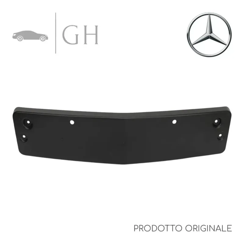 BASE / MASCHERINA PORTA TARGA PARAURTI ANTERIORE MERCEDES CLASSE A W176 2015 - A1768850881