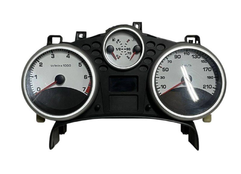 VEGLIA / QUADRO STRUMENTI / CONTACHILOMETRI PEUGEOT 207 1.4 B 2008 - 9662903880