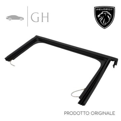 ORIGINALE - GUARNIZIONE GUIDA SCORRIMENTO CRISTALLO VETRO  (PORTIERA / SPORTELLO) POSTERIORE DX PEUGEOT 2008 2015 - 9811337680
