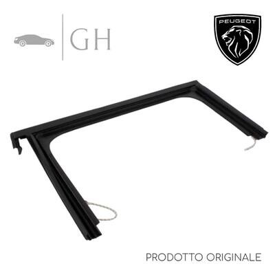 ORIGINALE - GUARNIZIONE GUIDA SCORRIMENTO CRISTALLO VETRO (PORTIERA / SPORTELLO) POSTERIORE SX PEUGEOT 2008 2015 - 9811337880