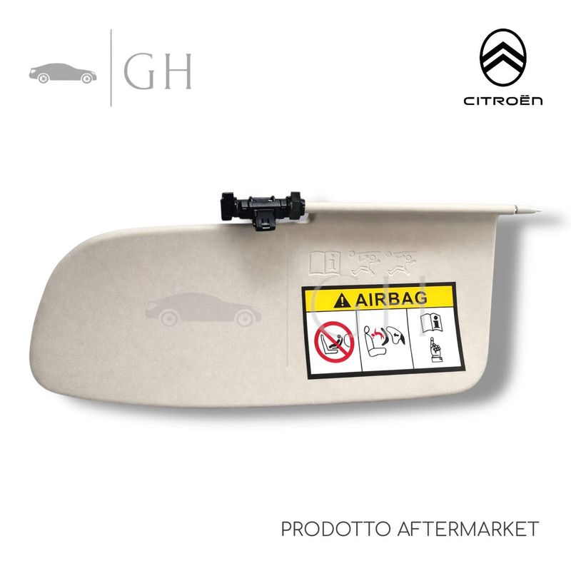 ALETTA PARASOLE / PANTINA LATO SINISTRO SX CITROEN C3 II (ZENITH) 2010 - 1613251480