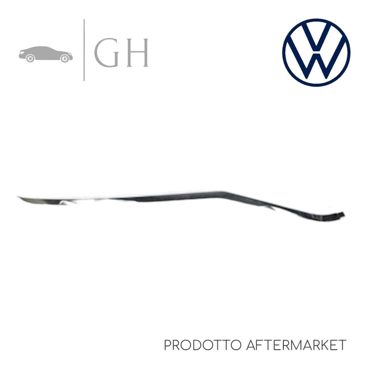 MODANATURA CROMATA SOTTOFARO SX PARAURTI ANTERIORE VOLKSWAGEN T-ROC 2016