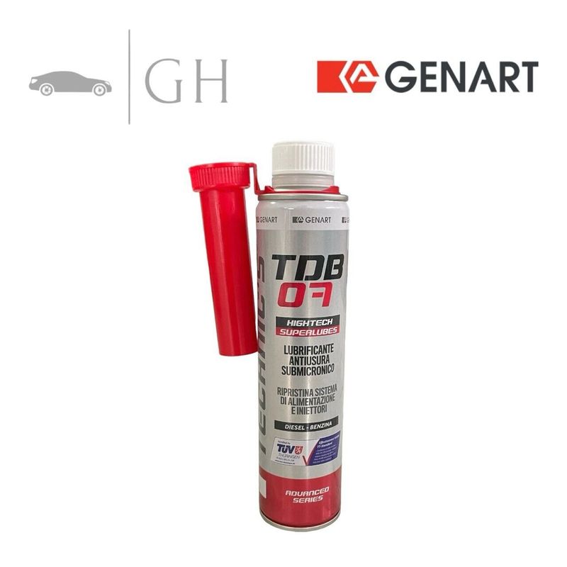 GENART - ADDITIVO LUBRIFICANTE ANTIUSURA SISTEMA ALIMENTAZIONE BENZINA / DIESEL - TDB07 (300ML)