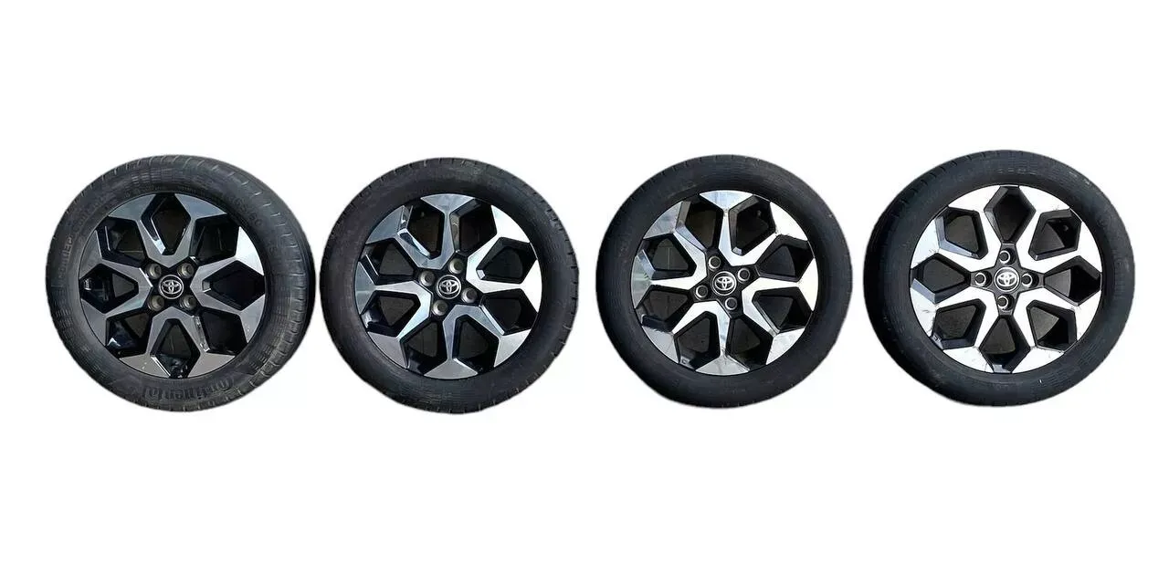 SET 4X RUOTA CERCHIO IN LEGA TOYOTA AYGO B4 2018 J15X4 1/2J (ET35) - 426110H050