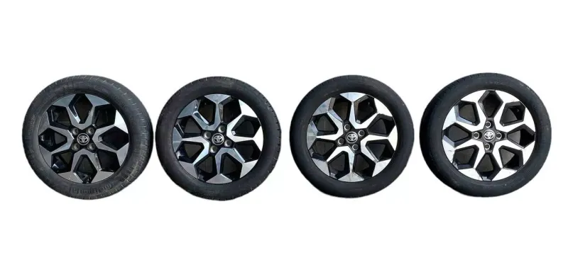 SET 4X RUOTA CERCHIO IN LEGA TOYOTA AYGO B4 2018 J15X4 1/2J (ET35) - 426110H050