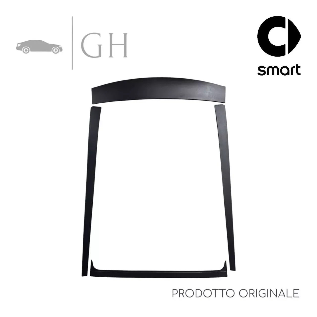 ORIGINALE - KIT MODANATURE / RIVESTIMENTO TETTO SMART FORFOUR 453 2016 - A4536950600