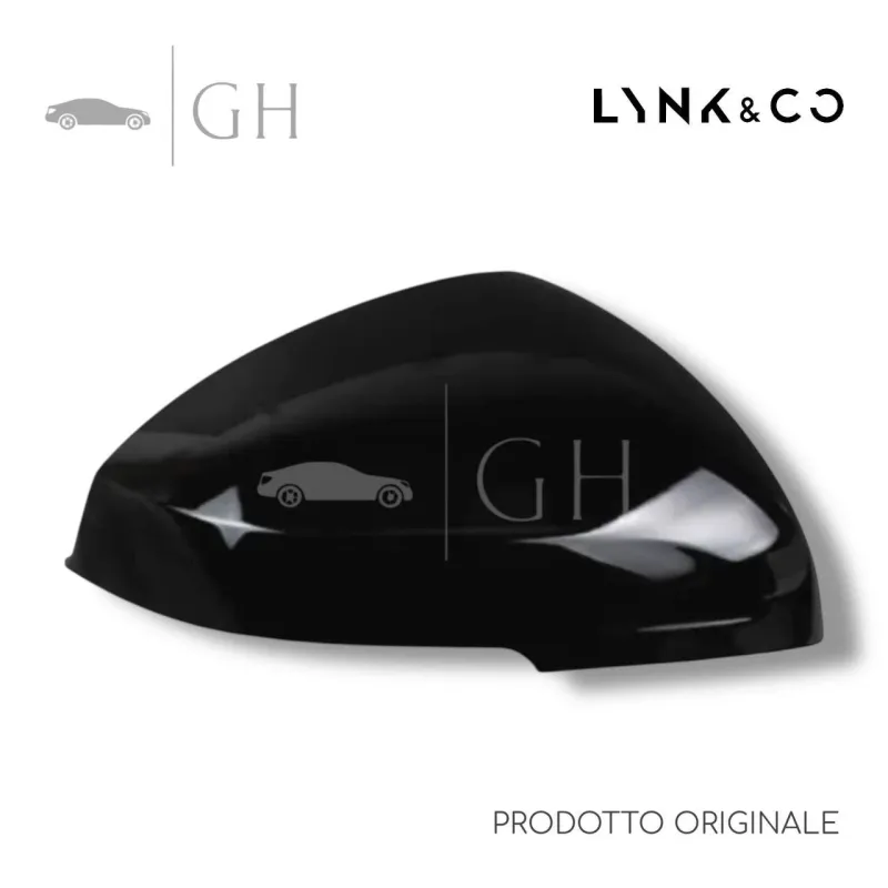 ORIGINALE - CALOTTA SPECCHIO RETROVISORE NERA ANT DX LYNK &amp; CO 01 2022 RESTYLING - 8890115079