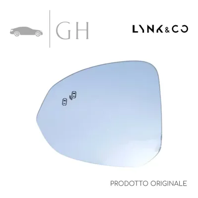 VETRINO PIASTRA SPECCHIO RETROVISORE ANT SX LYNK &amp; CO 01 2018 - 8889590780