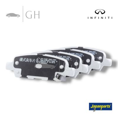 JAPANPARTS - KIT PASTIGLIE / PATTINI / PASTICCHE FRENO POST INFINITI QX50 - PP-154AF
