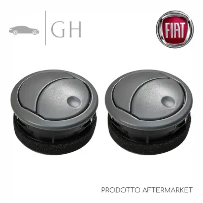 SET 2 BOCCHETTE / DIFFUSORI PRESE ARIA ABITACOLO FIAT PANDA 169 (II) - 735362554