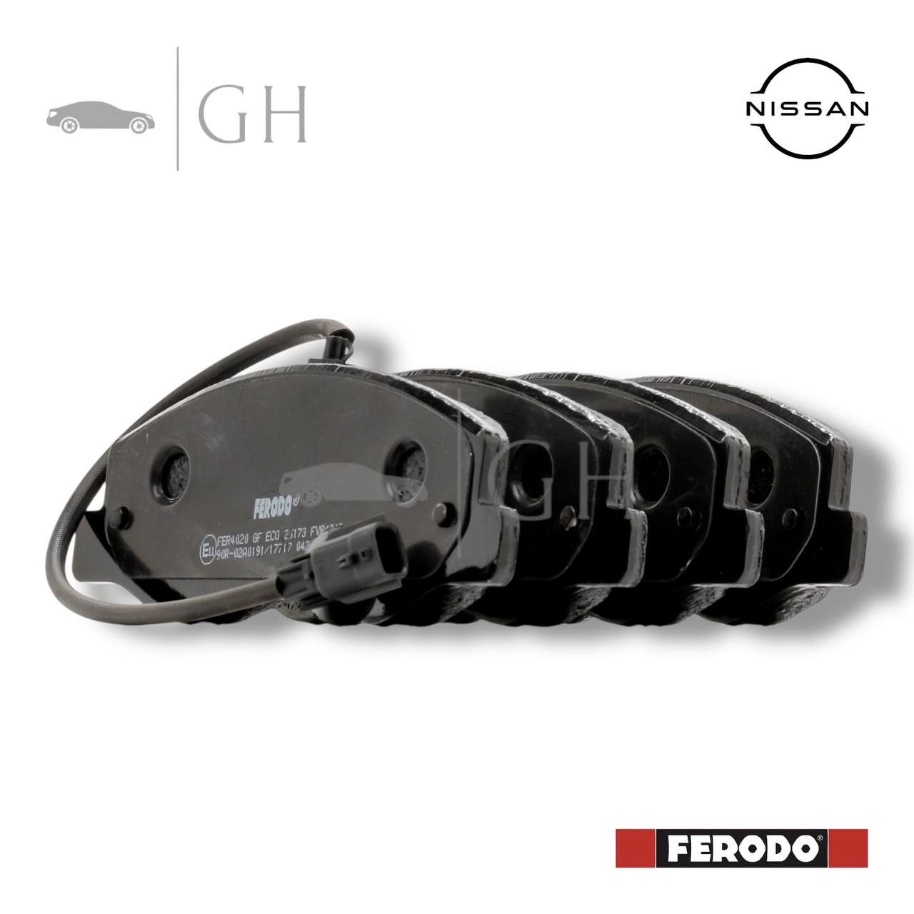 FERODO - KIT PASTIGLIE / PATTINI / PASTICCHE FRENO POST NISSAN NV400