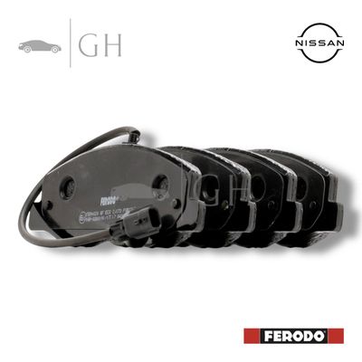 FERODO - KIT PASTIGLIE / PATTINI / PASTICCHE FRENO POST NISSAN NV400