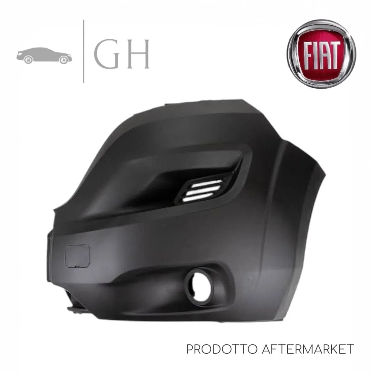 CANTONALE (GRIGIO) LATO SX PARAURTI ANT. FIAT DUCATO RESTYLING (250 / 290) - 71775724