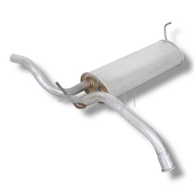 ASSO - TERMINALE MARMITTA / SILENZIATORE SCARICO CITROEN C1 (I) - 10.7070
