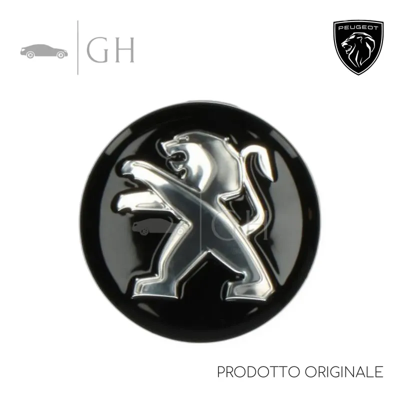 ORIGINALE - TAPPO / COPERCHIO / COPRI MOZZO RUOTA / CERCHIO PEUGEOT 208 (II) - 16080403XY