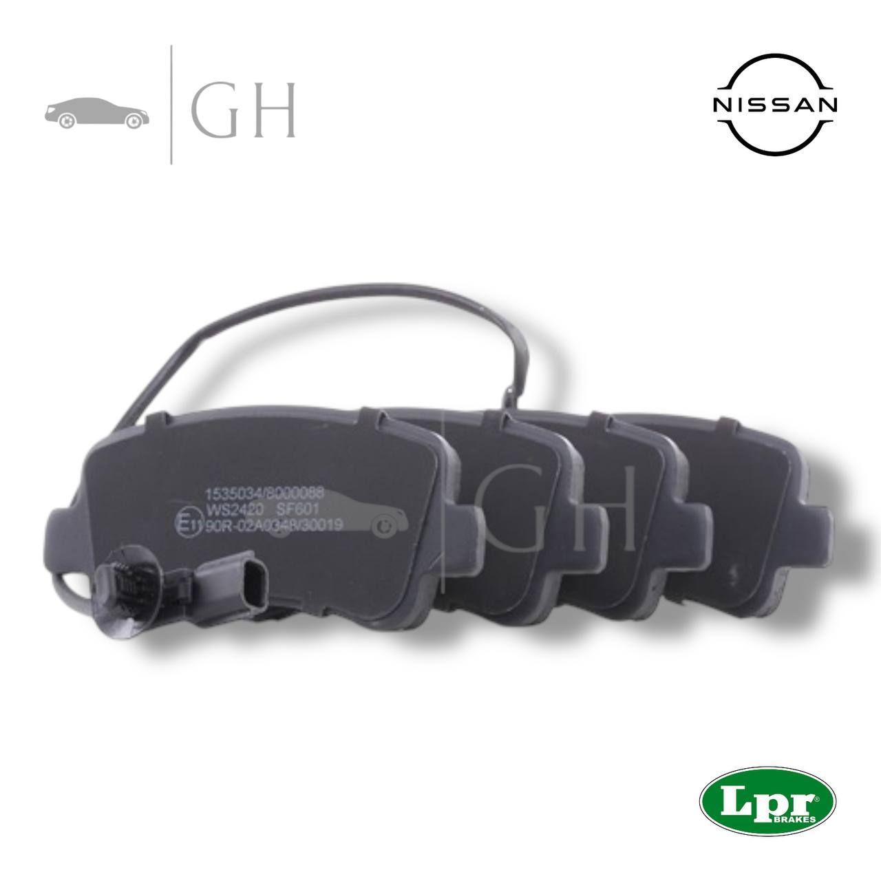 LPR - KIT PASTIGLIE / PATTINI / PASTICCHE FRENO POST. NISSAN NV400 - 05P1578