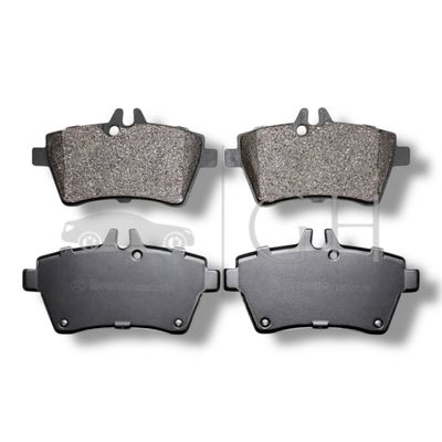 LPR - KIT PASTIGLIE / PATTINI / PASTICCHE FRENO ANT. MERCEDES CLASSE A W169 - 05P1242