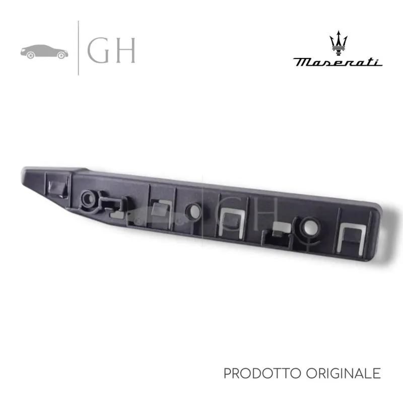 ORIGINALE - STAFFA / GUIDA / SUPPORTO LATO SX PARAURTI ANT MASERATI GHIBLI (III) - 670004830