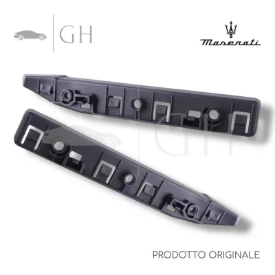 ORIGINALE - KIT STAFFE /GUIDE /SUPPORTI SX /DX PARAURTI ANT MASERATI GHIBLI III - 670004830 - 670004829