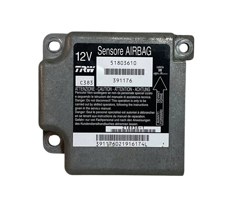 CENTRALINA AIRBAG FIAT PANDA (II) 169 2009 - 51803610