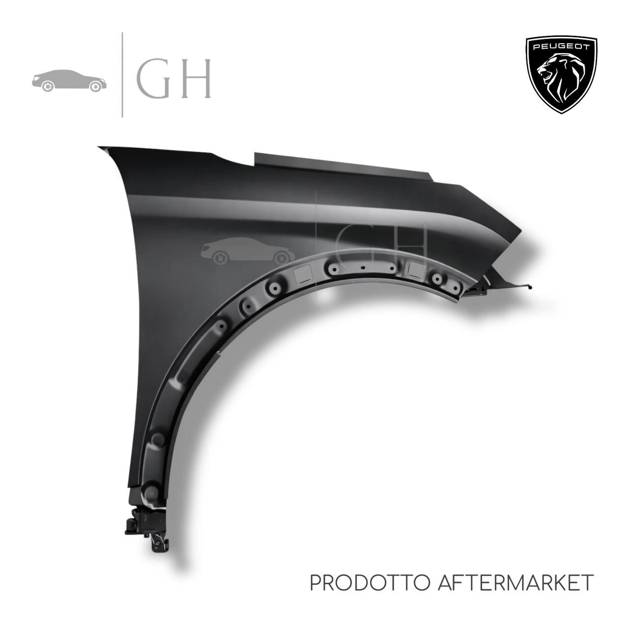 PARAFANGO ANTERIORE DESTRO PEUGEOT 5008 (II) - 9812305680