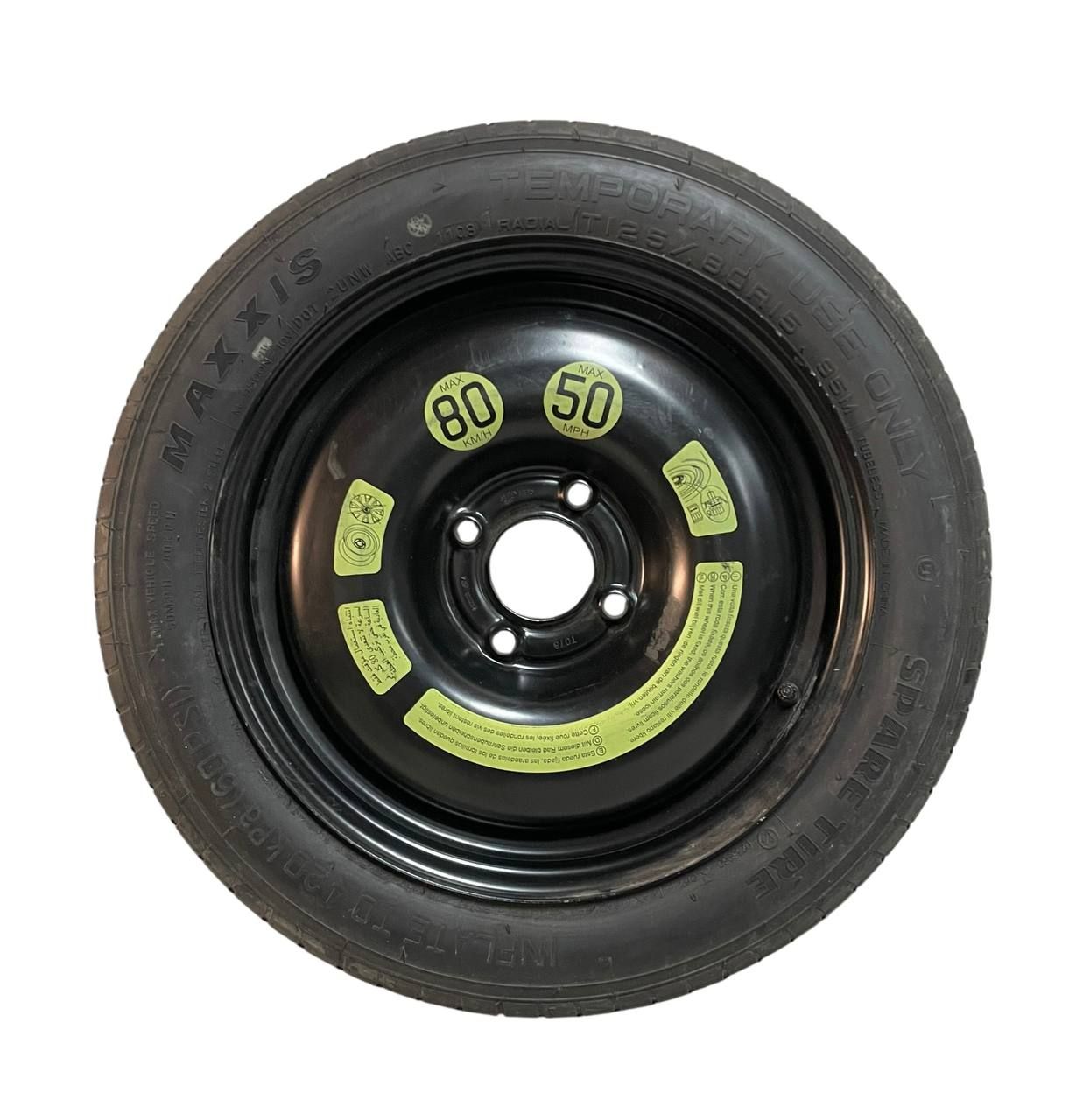 RUOTA / RUOTINO DI SCORTA (125/80R15) PEUGEOT 207 2008 - 9684032580