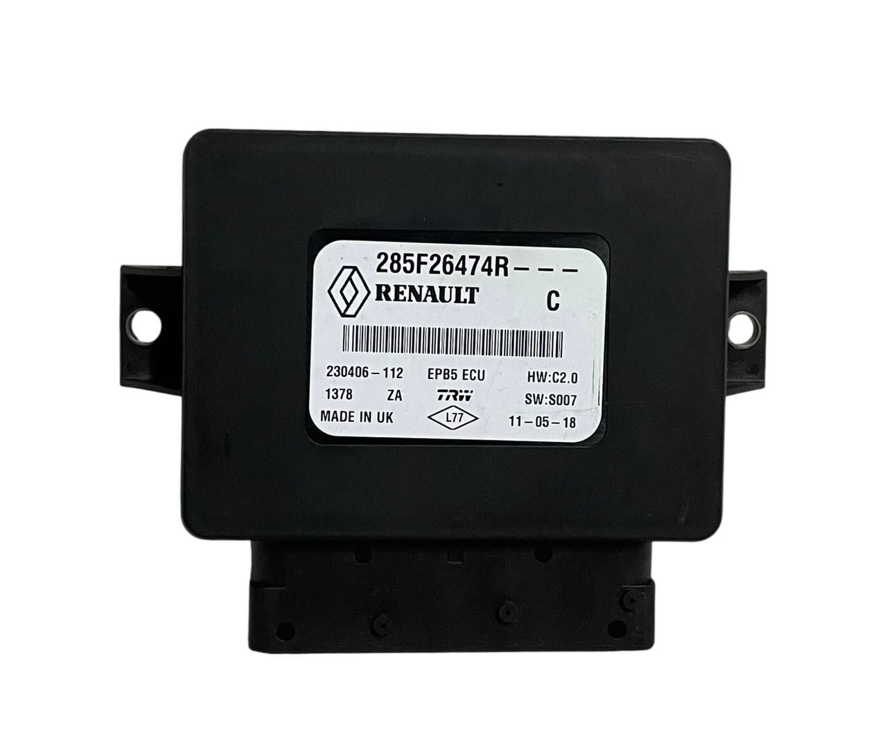 CENTRALINA / MODULO FRENO DI STAZIONAMENTO RENAULT KADJAR 2018 - 285F26474R