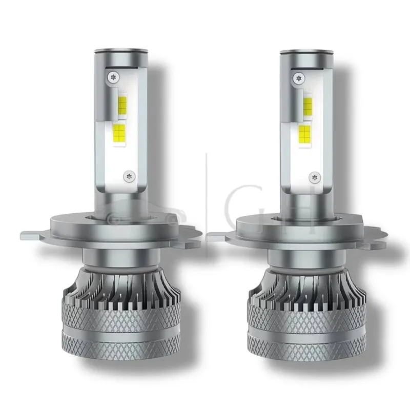 BULL VISION - KIT COPPIA LAMPADE H4 LED 6000K CAMBUS FARI / PROIETTORI AUTO MOTO