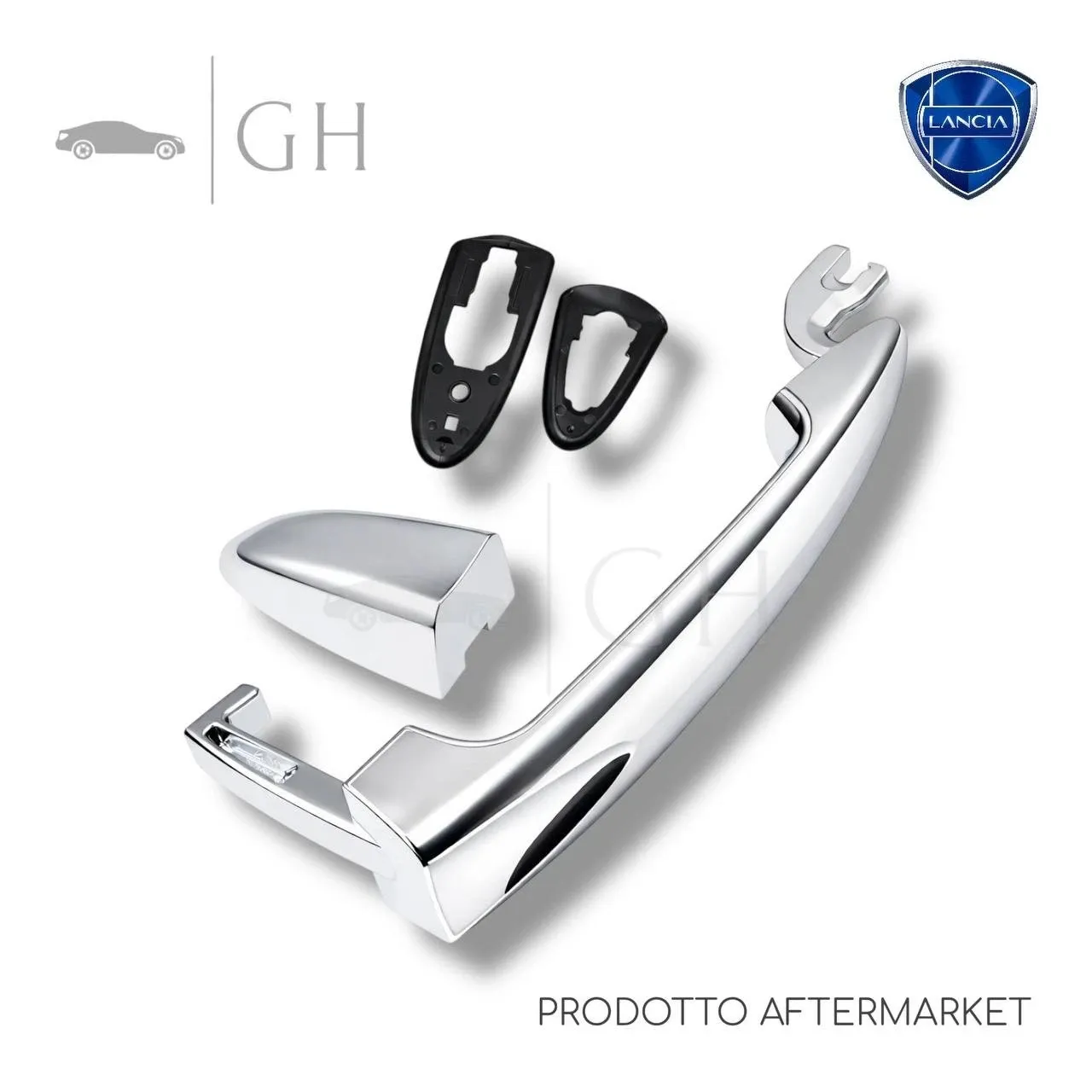 MANIGLIA ESTERNA PORTA / PORTIERA / SPORTELLO ANT. DX LANCIA YPSILON (I) 843