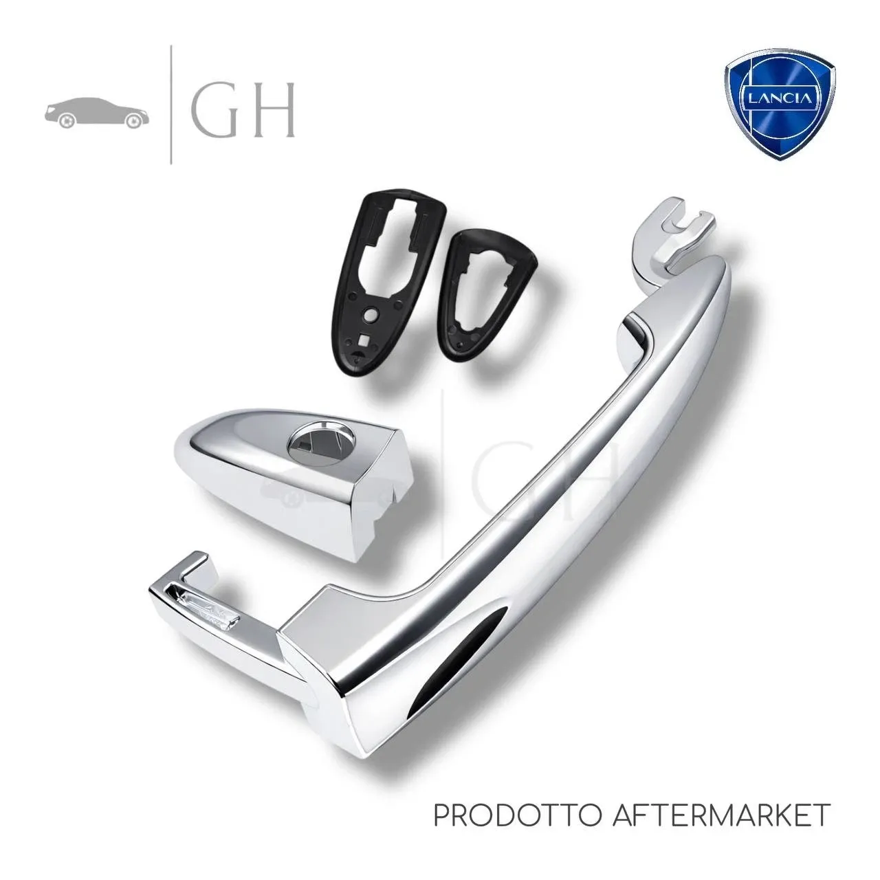 MANIGLIA ESTERNA PORTA / PORTIERA / SPORTELLO ANT. SX LANCIA YPSILON (I) 843