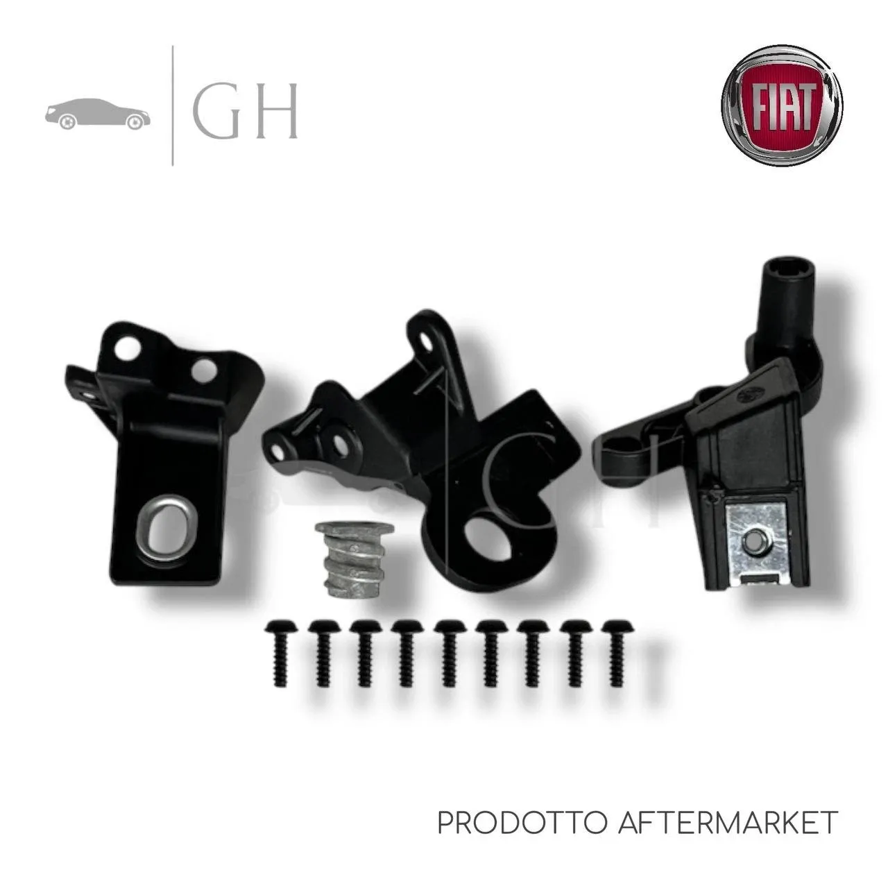 KIT SUPPORTI RIPARAZIONE FARO / PROIETTORE DX FIAT PANDA 312 (III) - 51925927