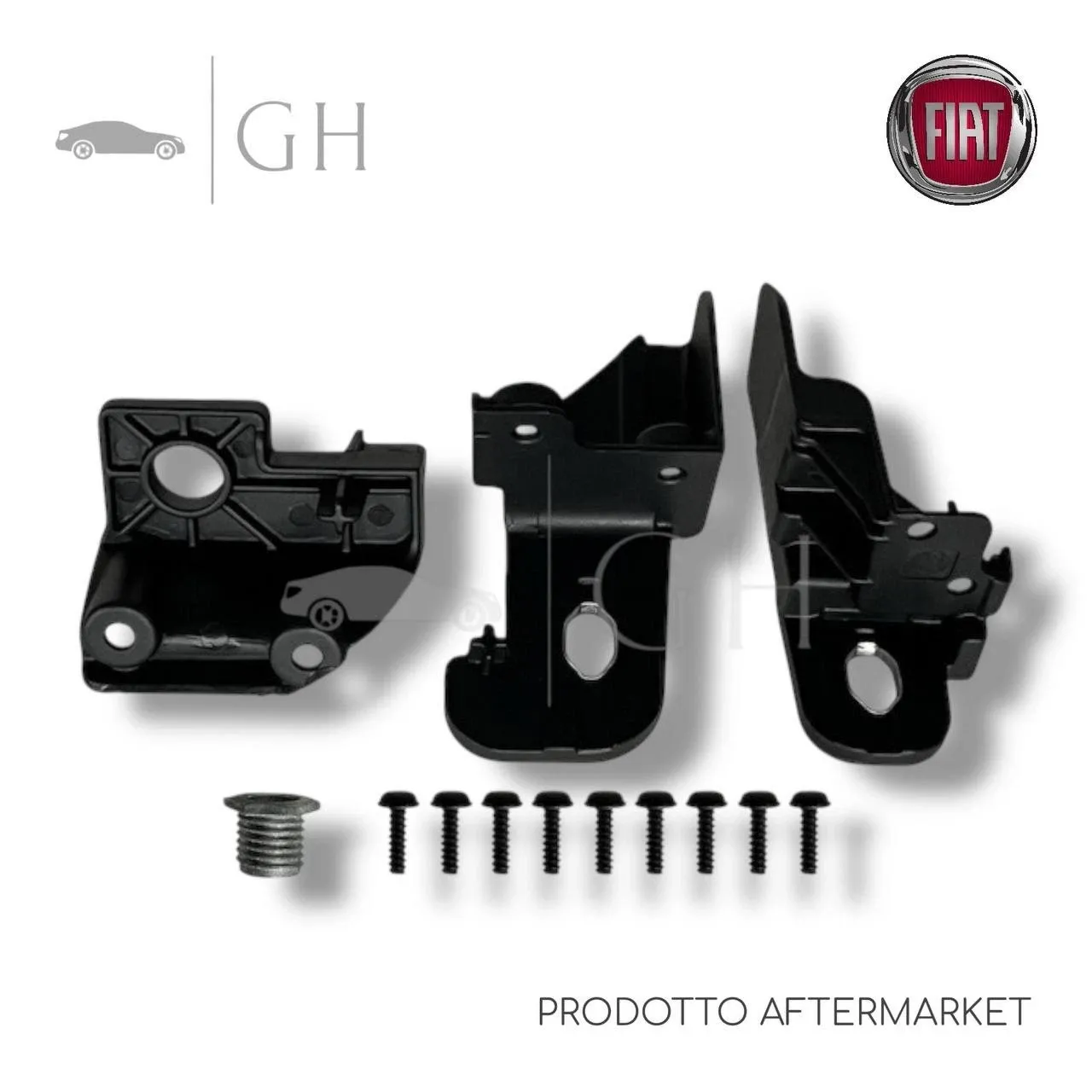 KIT SUPPORTI RIPARAZIONE FARO / PROIETTORE DX FIAT 500X 334 - 52043413