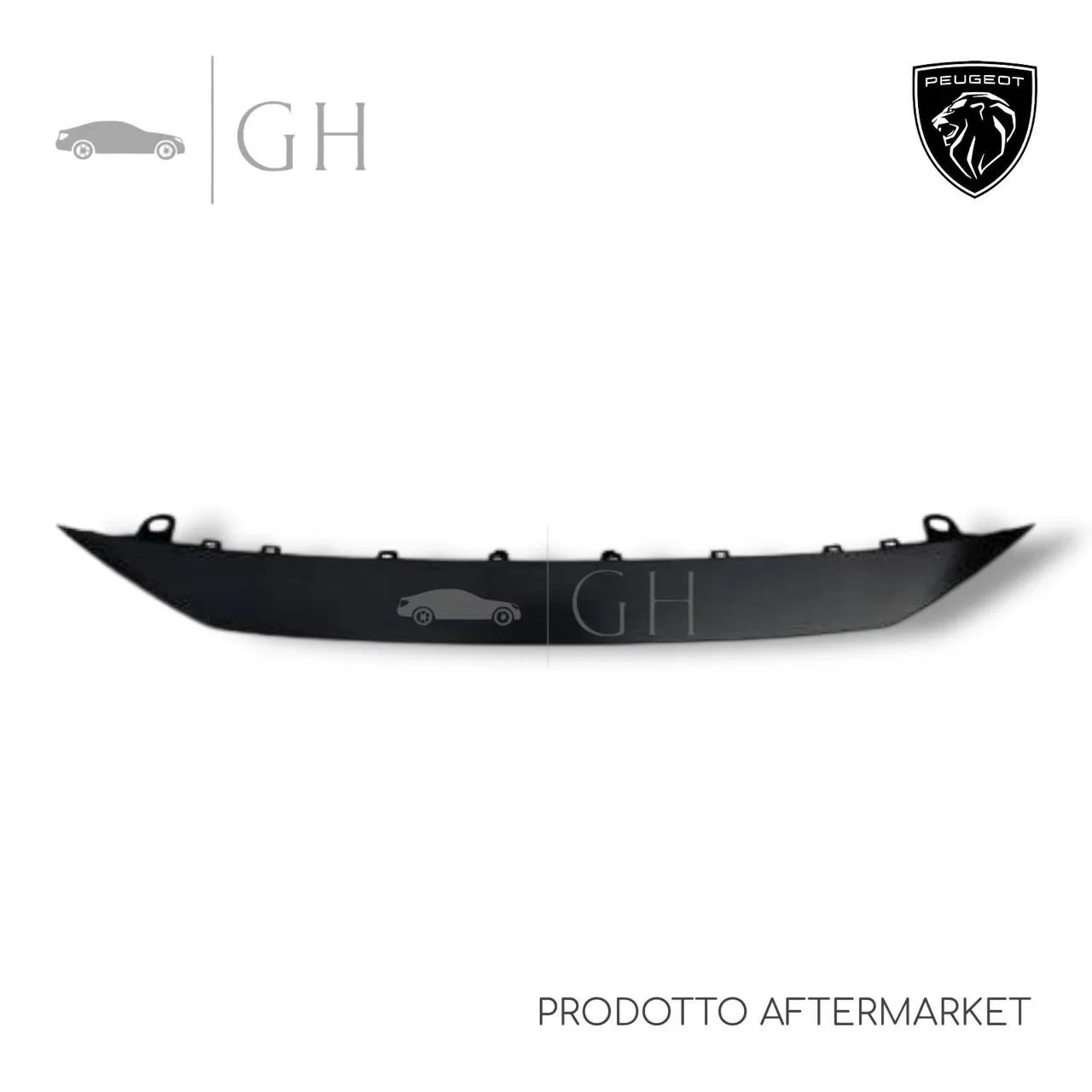 MODANATURA CENTRALE GRIGLIA SUPERIORE PARAURTI ANT PEUGEOT 208 (II) - 982320401T