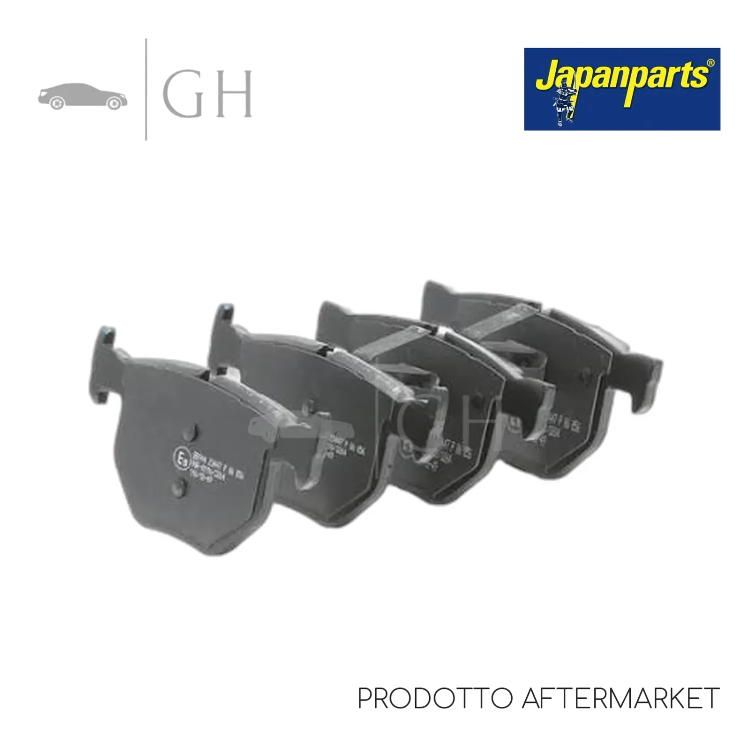 JAPANPARTS - KIT PASTIGLIE / PATTINI / PASTICCHE FRENO POST PEUGEOT 308 (III)