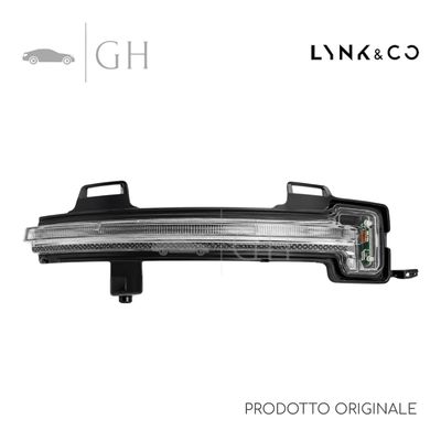 ORIGINALE - FANALINO FRECCIA LED SPECCHIO RETROVISORE ANT DX LYNK &amp; CO 01 REST.