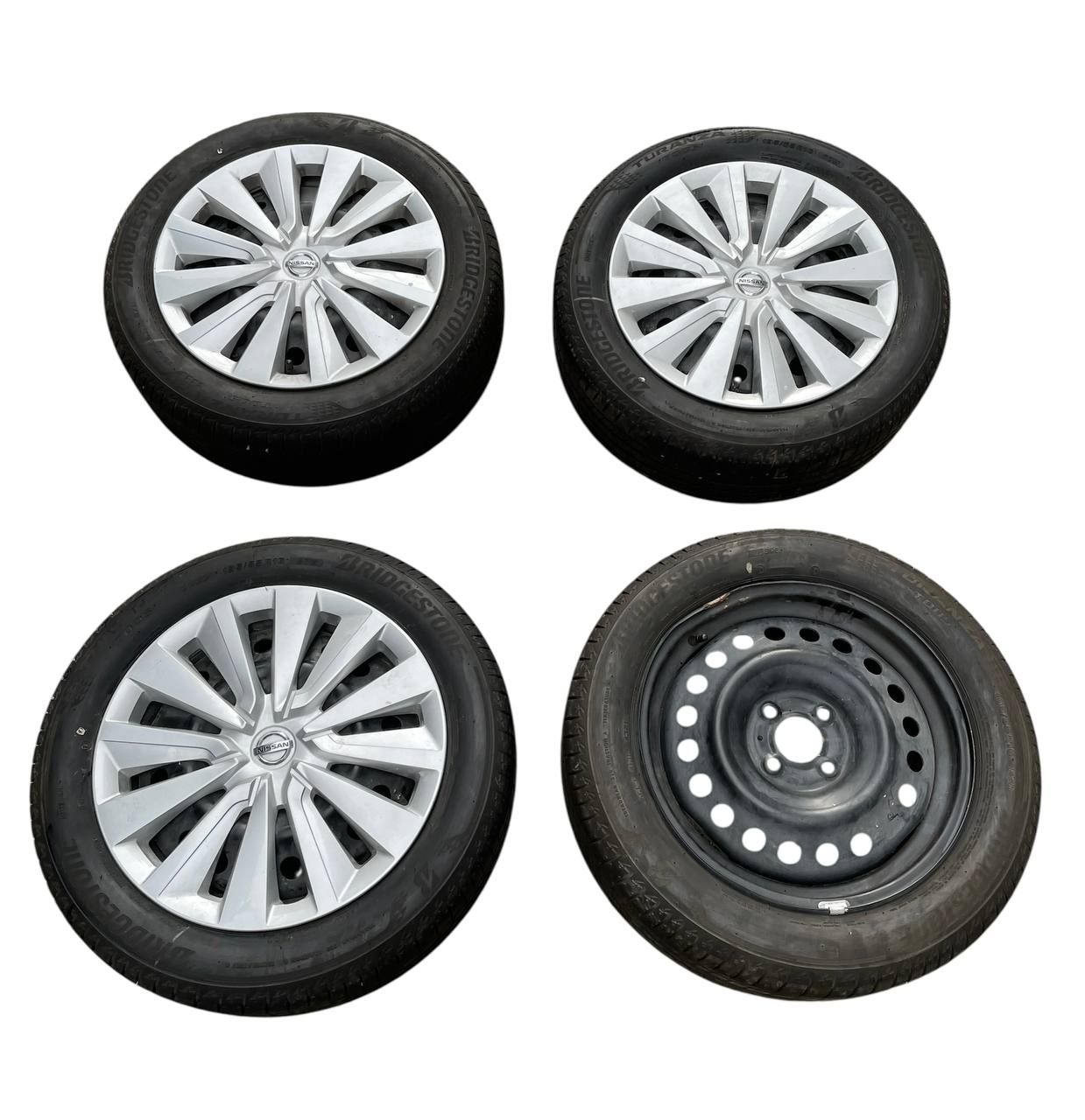 SET 4X RUOTA /CERCHIO IN FERRO (195/55R16) NISSAN MICRA (V) K14 2020 - 403005FA0B