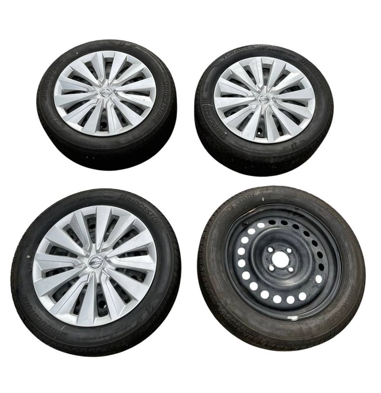 SET 4X RUOTA /CERCHIO IN FERRO (195/55R16) NISSAN MICRA (V) K14 2020 - 403005FA0B