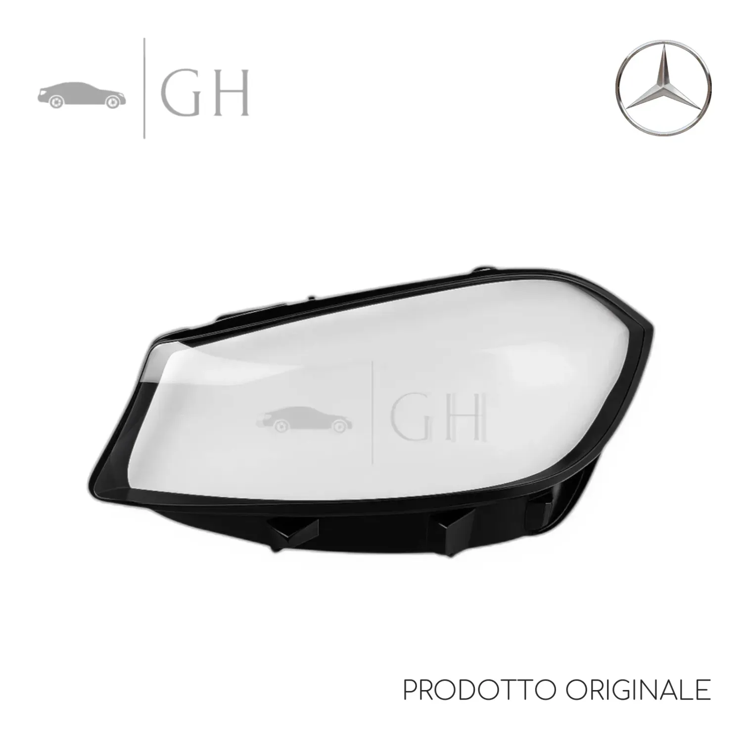 ORIGINALE - LENTE FARO / FANALE / PROIETTORE ANT. SX MERCEDES CLASSE A W176