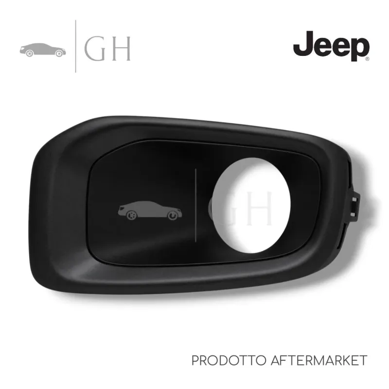GRIGLIA / CORNICE FENDINEBBIA NERA SX PARAURTI ANT. JEEP RENEGADE - 735625808