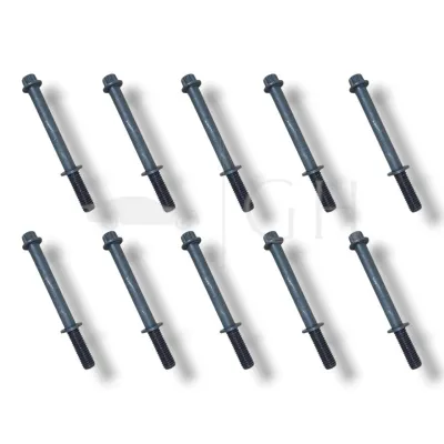 ORIGINALE - SET 10 VITI TORX M10x95 TETSATA MOTORE PIAGGIO PORTER MULTITECH E5