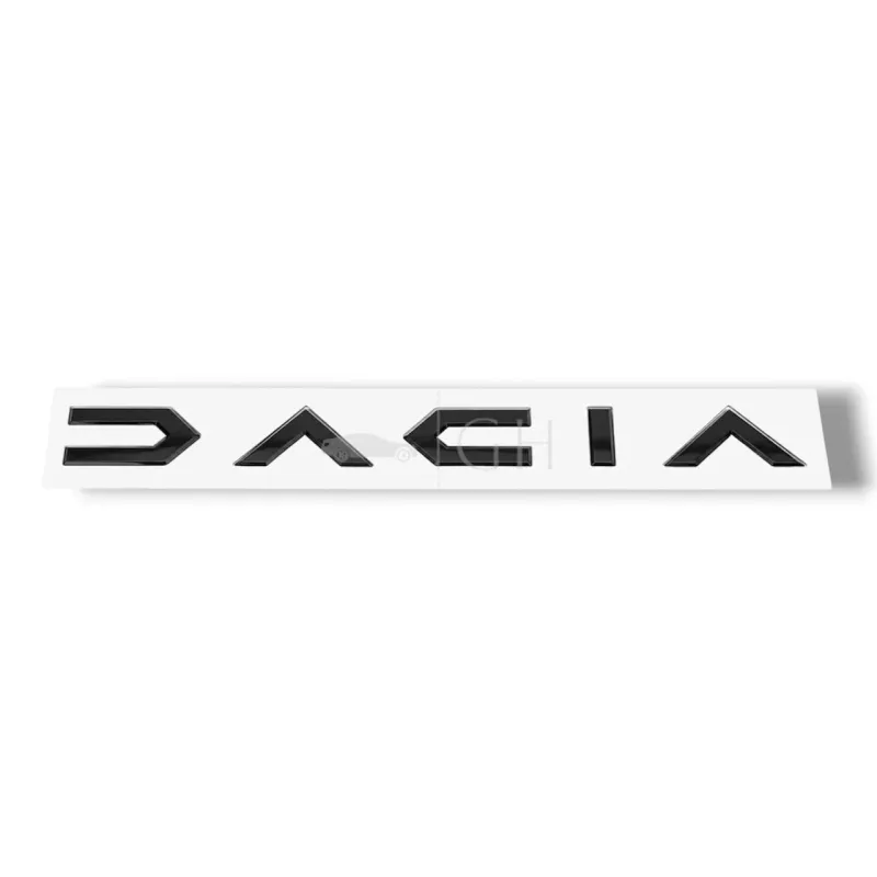 FREGIO / STEMMA / LOGO / EMBLEMA / SCRITTA 3D NERA DACIA SANDERO (III)