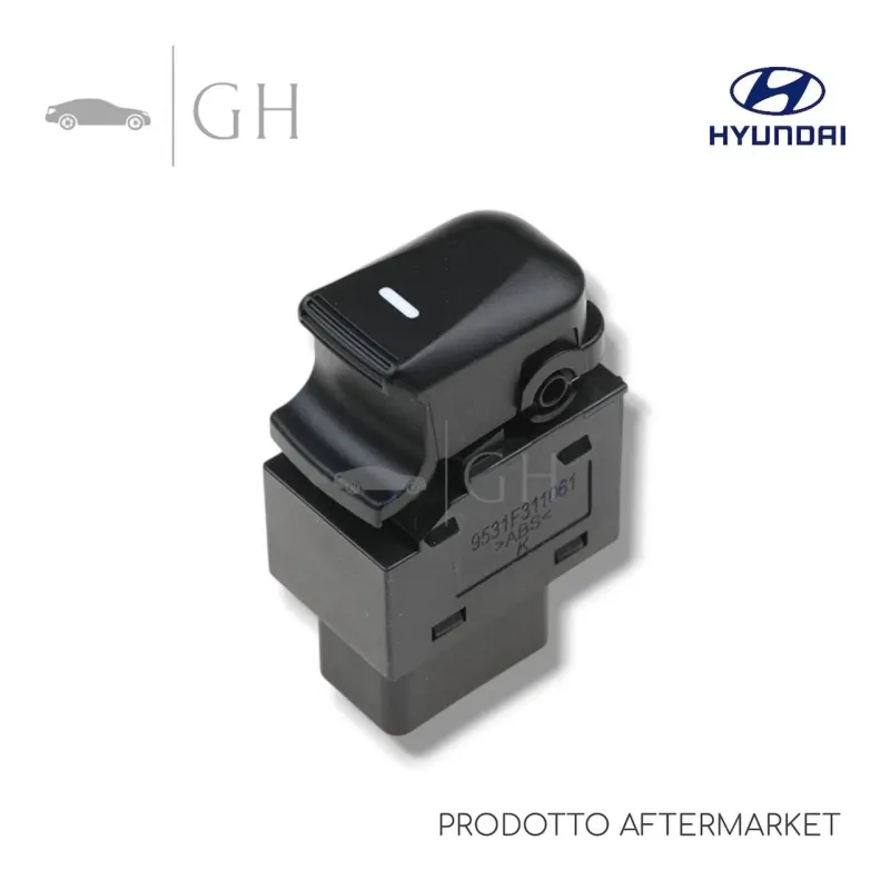 PULSANTE / INTERRUTTORE ALZAVETRO / ALZACRISTALLO ANT. DX HYUNDAI IX35 (I)