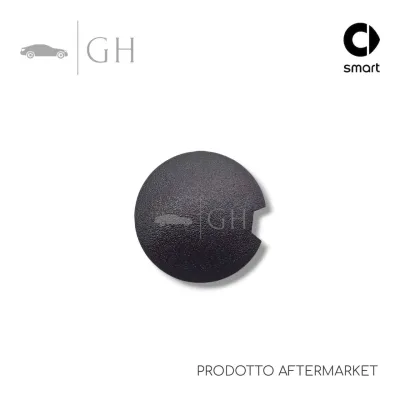 TAPPO COPRIGANCIO NERO / COPERTURA TRAINO ANT. E POST. SMART FORTWO 451