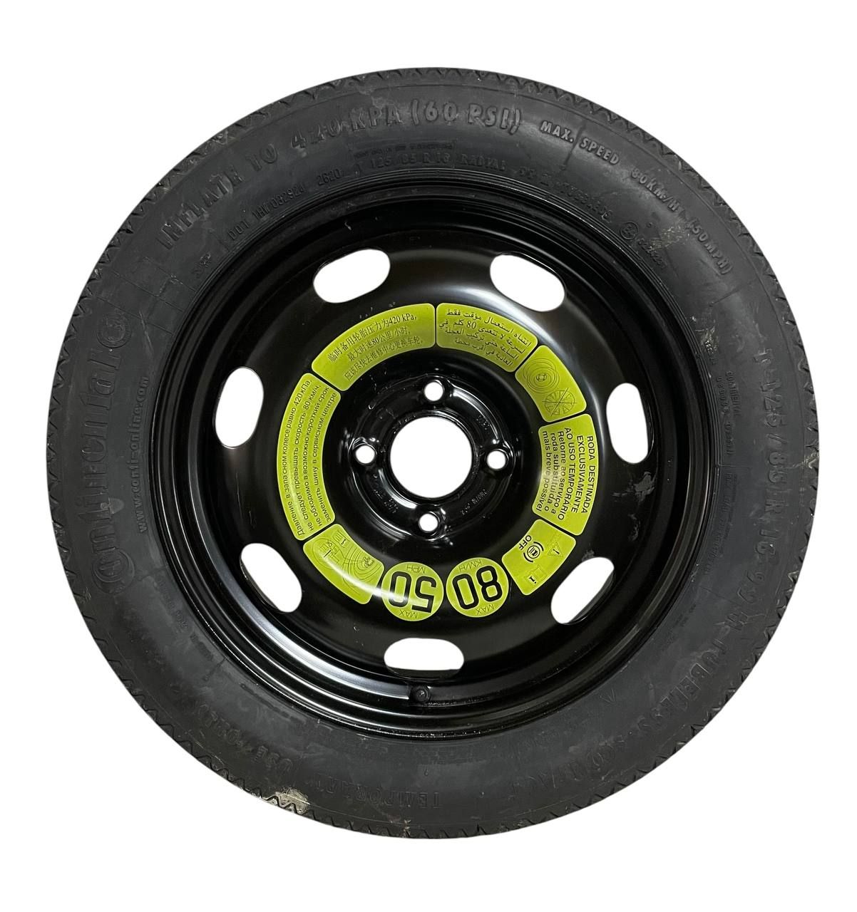 RUOTA / RUOTINO DI SCORTA (125/85R16) PEUGEOT 308 (I) 2012 - 4160077