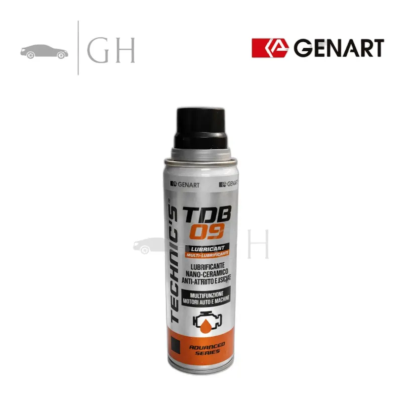 GENART - ADDITIVO LUBRIFICANTE NANOTECNOLOGICO ANTI-ATTRITO E USURA - TDB09