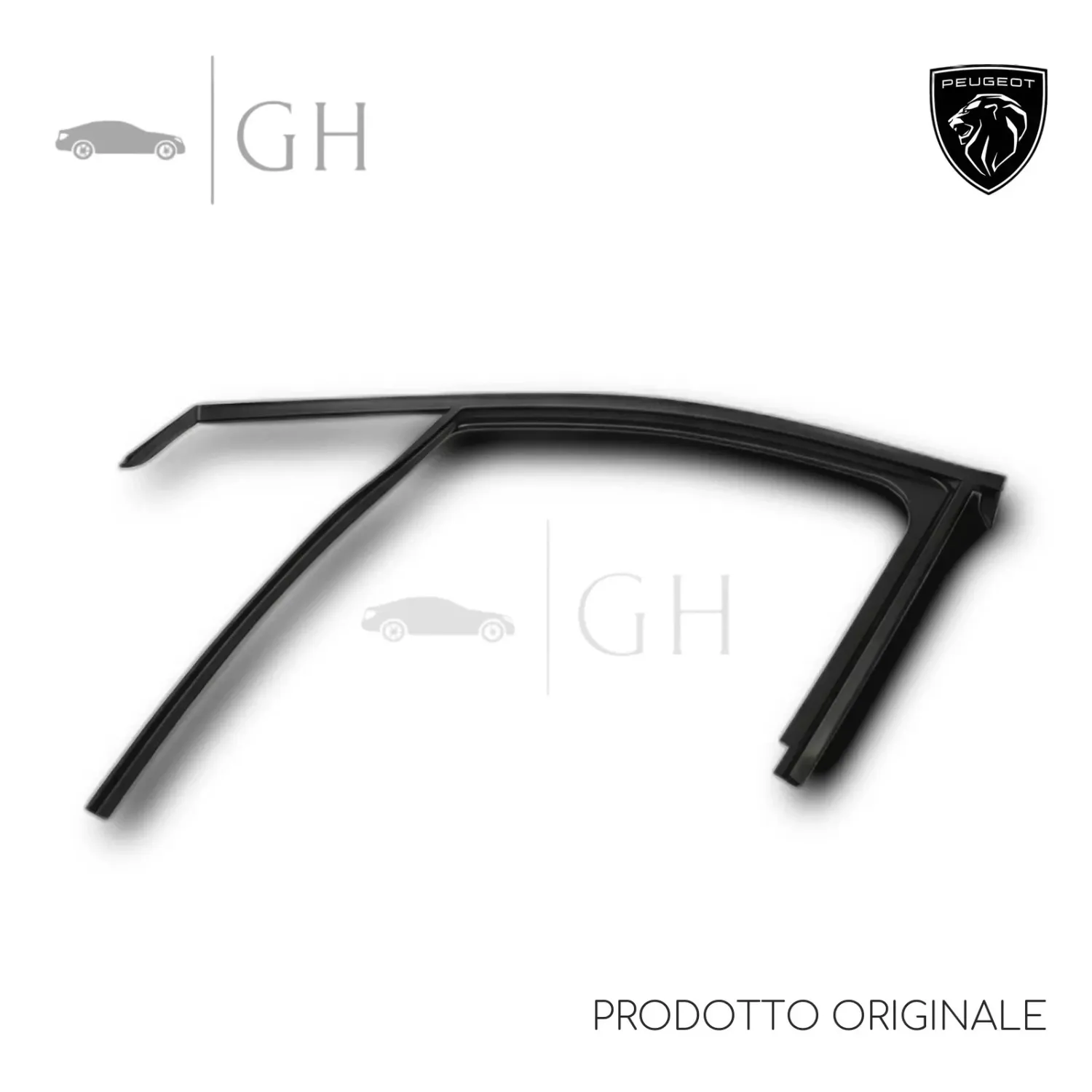 GUARNIZIONE GUIDA SCORRIMENTO CRISTALLO / VETRO PORTIERA ANT. SX PEUGEOT 2008 I - 9673086580